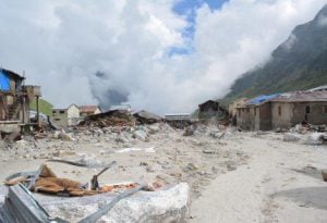 <p>The worst flooding in fifty years hit the Himalayas this year (Photo by Sanjay Semwa).</p>