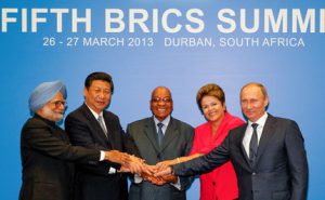 <p>China hopes to strengthen cooperation with India under the auspices of the BRICS (Photo by Roberto Stuckert Filho).</p>