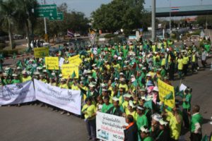 The Xayaburi Dam protest
