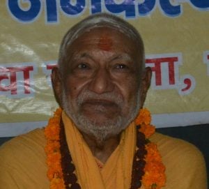 <p>Swami Gyan Swaroopanand (Photo by Salma Rehman).</p>