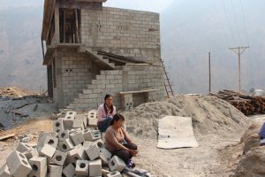 <p>The villagers of Xiaohe were not resettled, but their lives were still affected by the Manwan dam (Image by International Rivers)</p>