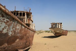 <p>Humans drained the Aral Sea once before – but this time the trend may be irreversible (Photo by kvitlauk)</p>