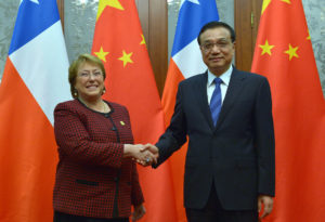 Presidenta de la República se reunió con el Primer Ministro de China, señor Li Keqiang