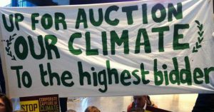 <p>Climate justice advocates argue upcoming Paris  conference has been taken over by corporations (Photo: International Journal of Socialist Renewal)</p>