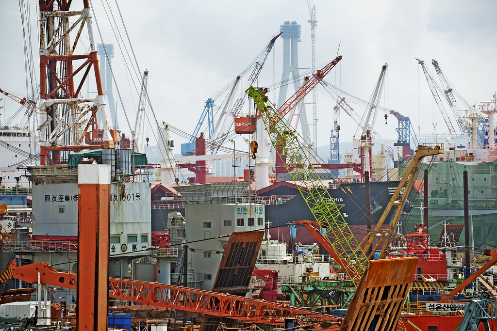 <p>Container ports are just one type of infrastructure that will be expanded through China&#8217;s &#8216;new silk roads&#8217; (Image credit: United Nations Photo)</p>