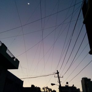 <p>A tangled web of wires typifies the electricity subsidy situation in India [image by Nicolas Mirguet]</p>