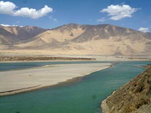 <p>The Brahmaputra, called the Yarlung Zangbo in Chinese, flows through the Xigaze area of Tibet</p>