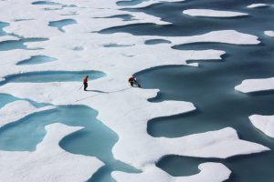 <p>As the Arctic ice continues to melt, we must approach the challenge with some hope [image by: NASA/Kathryn Hansen]</p>