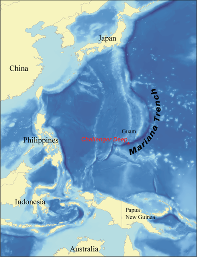 世界最深的海沟均在西太平洋地区。