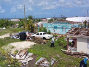 <p>The island of Barbuda was devastated by Hurricane Irma, which hit in September 2017 (image: <a href="https://commons.wikimedia.org/wiki/File:Hurricane_Irma_Barbuda_20171006_Bennylin_19.jpg">Bennylin</a>)</p>