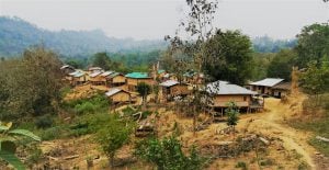 <p>Most families in the remote village of Aung Thuwai Pru Para village couldn&#8217;t afford electricity until now (photo credit: Oporajeo)</p>