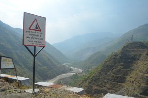 Lakhwar dam landslide signpost