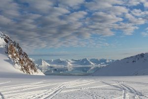 Feiringbreen glacier in the Arctic, being studied by Indian scientists for clues to the South Asian monsoon [Image by: National Centre for Polar and Ocean Research, India]