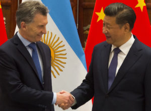 <p>Presidents Macri and Xi Source: <a href="https://commons.wikimedia.org/wiki/File:Macri_con_Xi_Jinping_G20_2016.jpg">Casa Rosada</a></p>