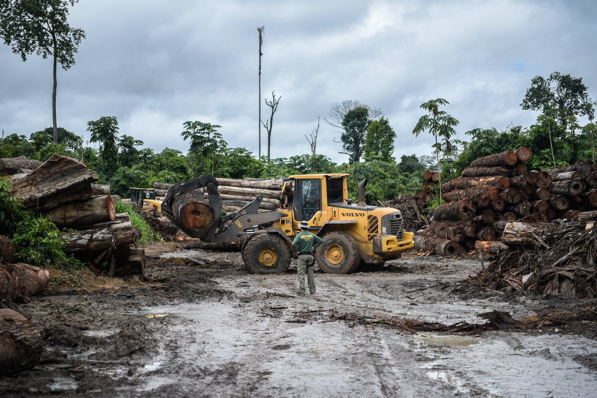 <p>Brazil&#8217;s environmental protection agency IBAMA on a 2018 operation in the Amazon (image: <a href="https://www.flickr.com/photos/ibamagov/41558033125/in/photostream/">IBAMA</a>)</p>