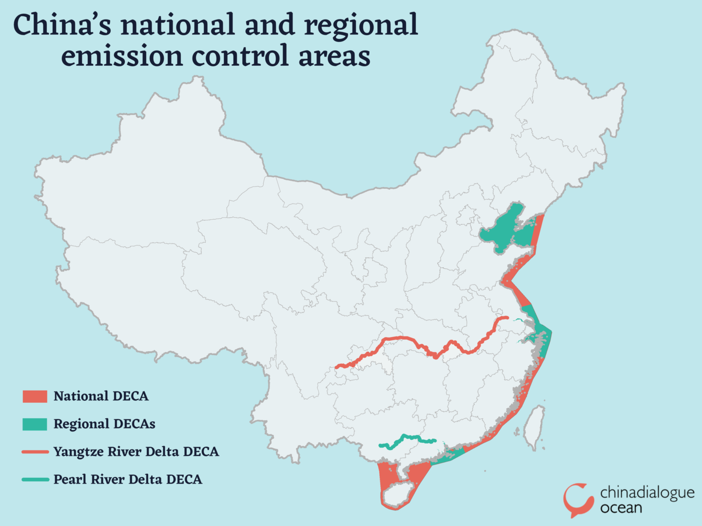 China’s national and regional emission control areas, ship emissions, shipping emissions, emissions from ships