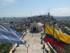 Ecuador's second city Guayaquil will host a quieter meeting of the Inter-American Development Bank Group than was planned for Chengdu, China, in March