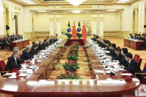 <p>Bolsonaro is currently on an official visit to China but Cosban (above, meeting earlier this year), which is the main vehicle for China-Brazil cooperation, will not meet (image: <a href="http://agenciabrasil.ebc.com.br/node/1144320?id=140073">Agência Brasil</a>)</p>