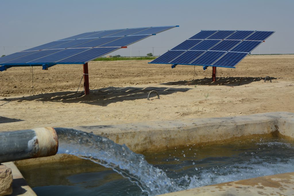 solar panels in Sindh Kachho region 