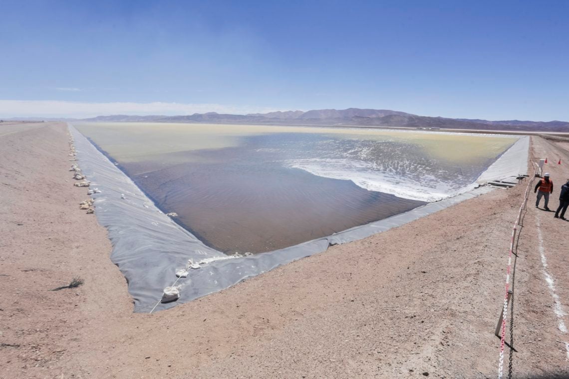<p>O projeto Cauchari Olaroz no norte da Argentina, uma nova fronteira para a extração de lítio na América do Sul (imagem: Governo de Jujuy)</p>