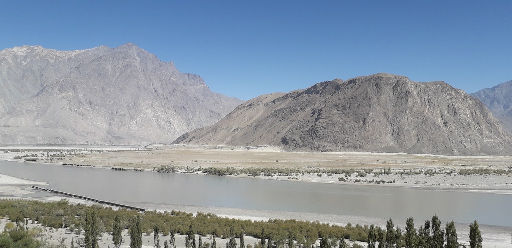 The Indus flowing near Skardu