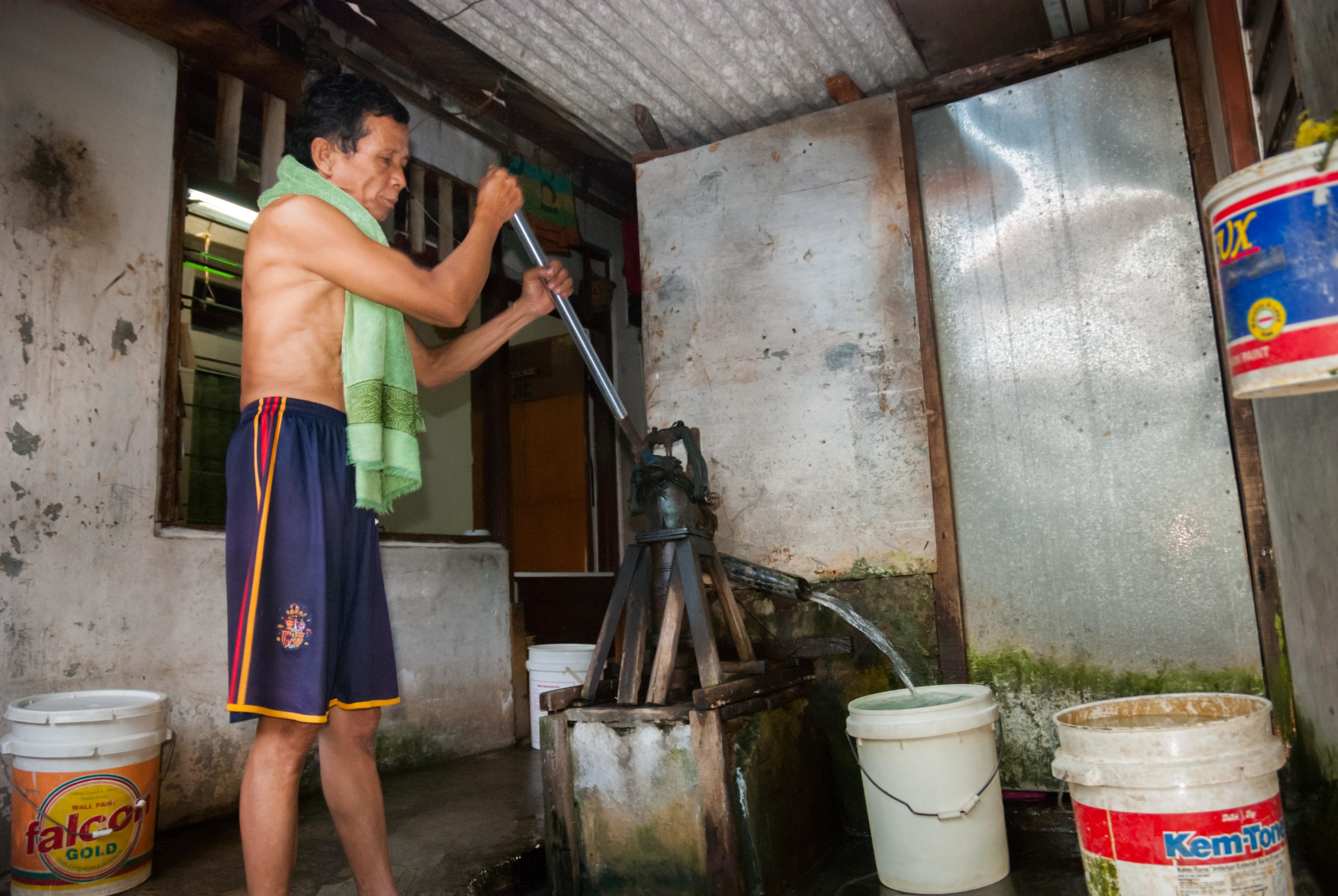 Jakarta water pump