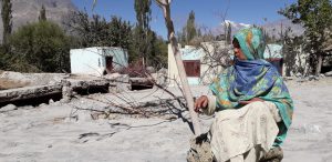 <p>Ruqqaiya Bibi of Kotham Pine is still waiting for an opportunity to restart her life [image by: Shabina Faraz]</p>