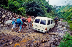 <p>Landslide on the China-Nepal border are projected to increase alarmingly [image: Alamy]</p>