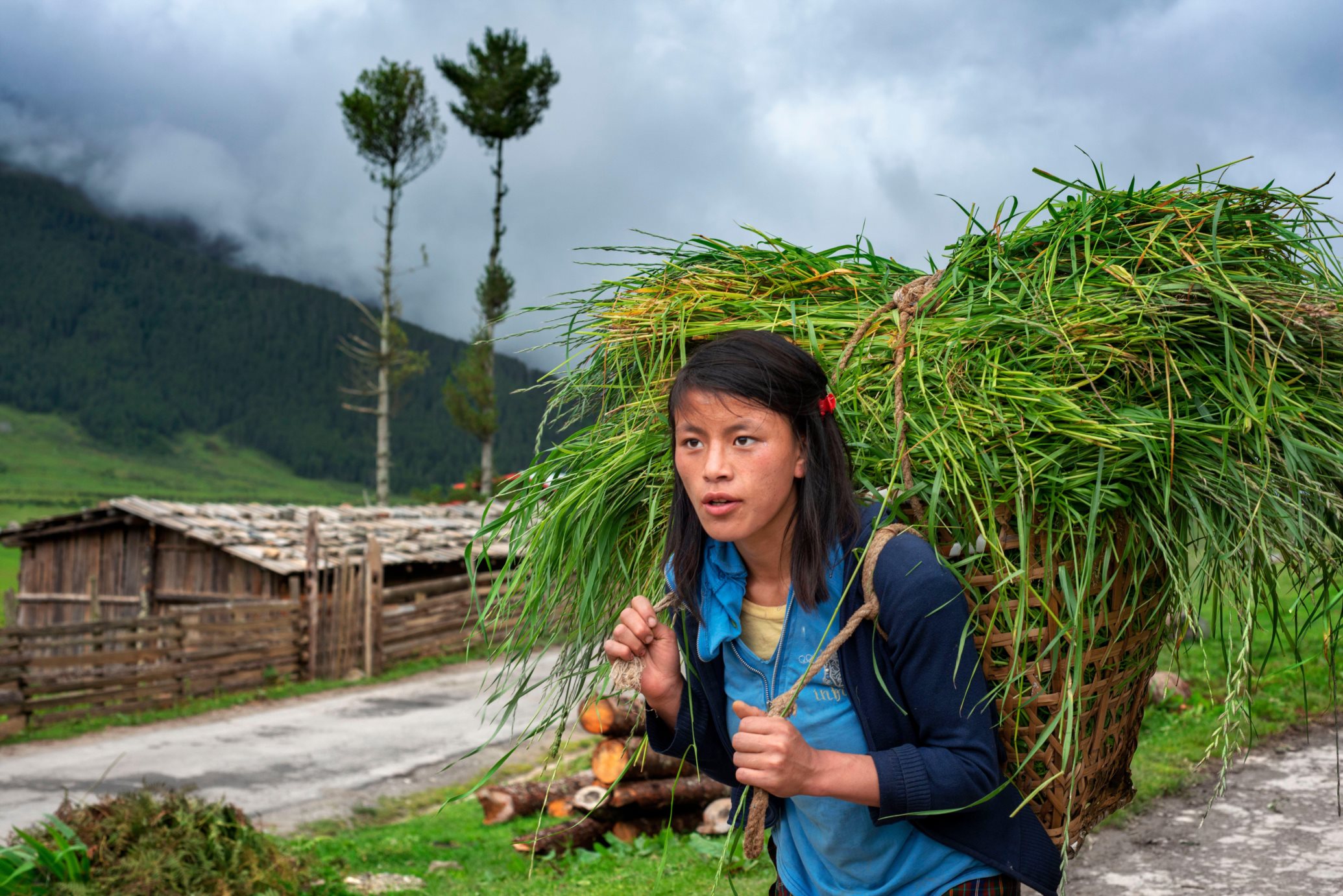 <p>A resident of Gangtey village in Phobjikha Valley, western Bhutan [image: Alamy]</p>