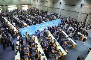 <p>The opening meeting of the UN Environment Assembly on December 4 in Nairobi&nbsp;(Image: Cyril Villemain/UN Environment)</p>