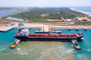 <p>Hambantota Port is operated by China Merchant Port Holdings on a 99-year lease&nbsp;(Image: Alamy)</p>
