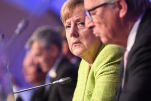 <p>Balancing act: Chancellor Merkel will seek to engage Trump on climate issues without isolating the US from the rest of Europe (Image: EPP)</p>