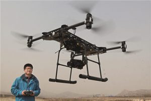 drone in China used to monitor air pollution