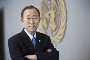 Ban Ki-Moon, outgoing UN leader