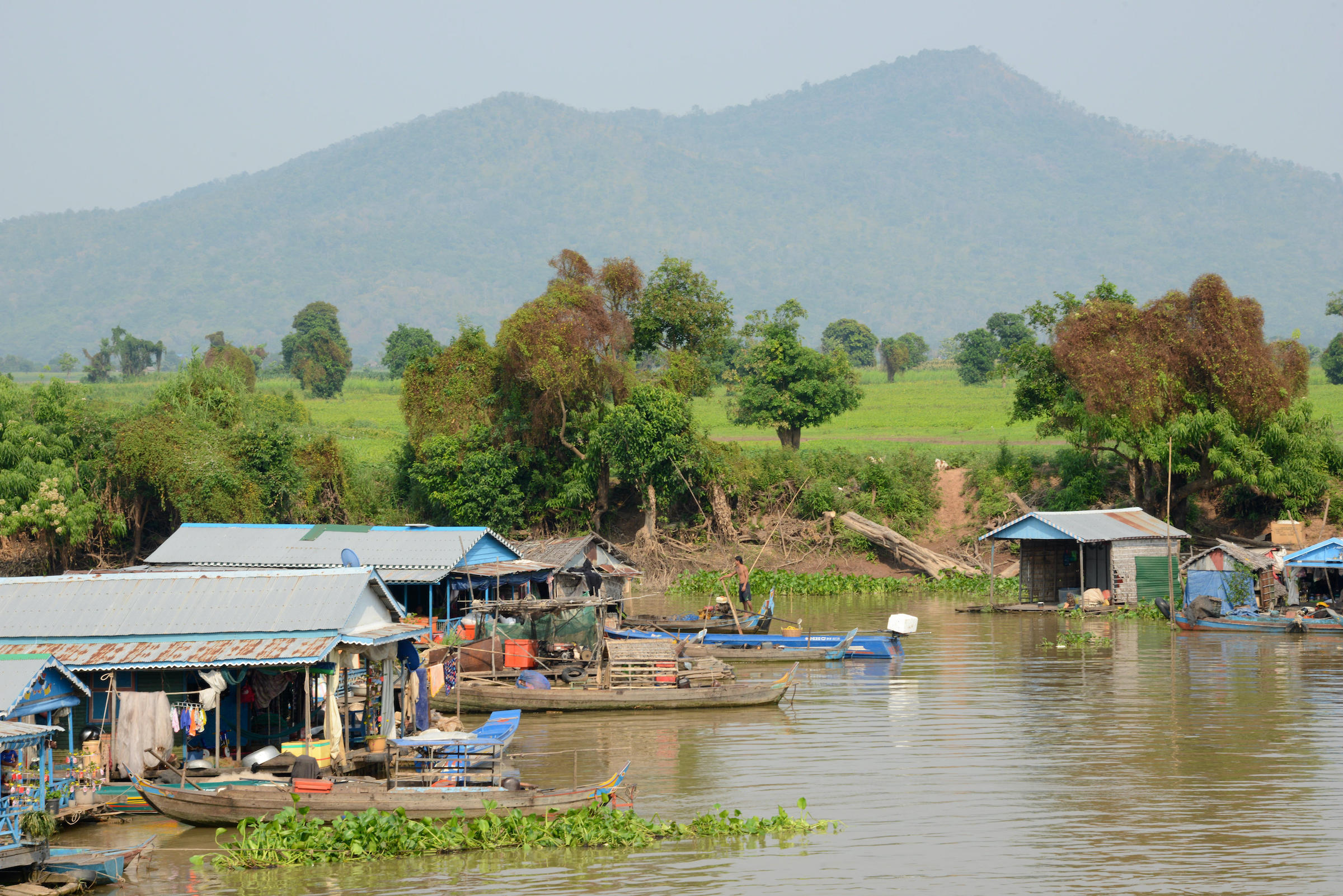 <p>Floating villages of Kampong Chhnang, Cambodia(Image: Alamy) </p>