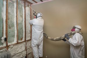 <p>All urethane-type insulation, including spray polyurethane, was produced with CFC-11 until recently (Image: JG Photography / Alamy)</p>