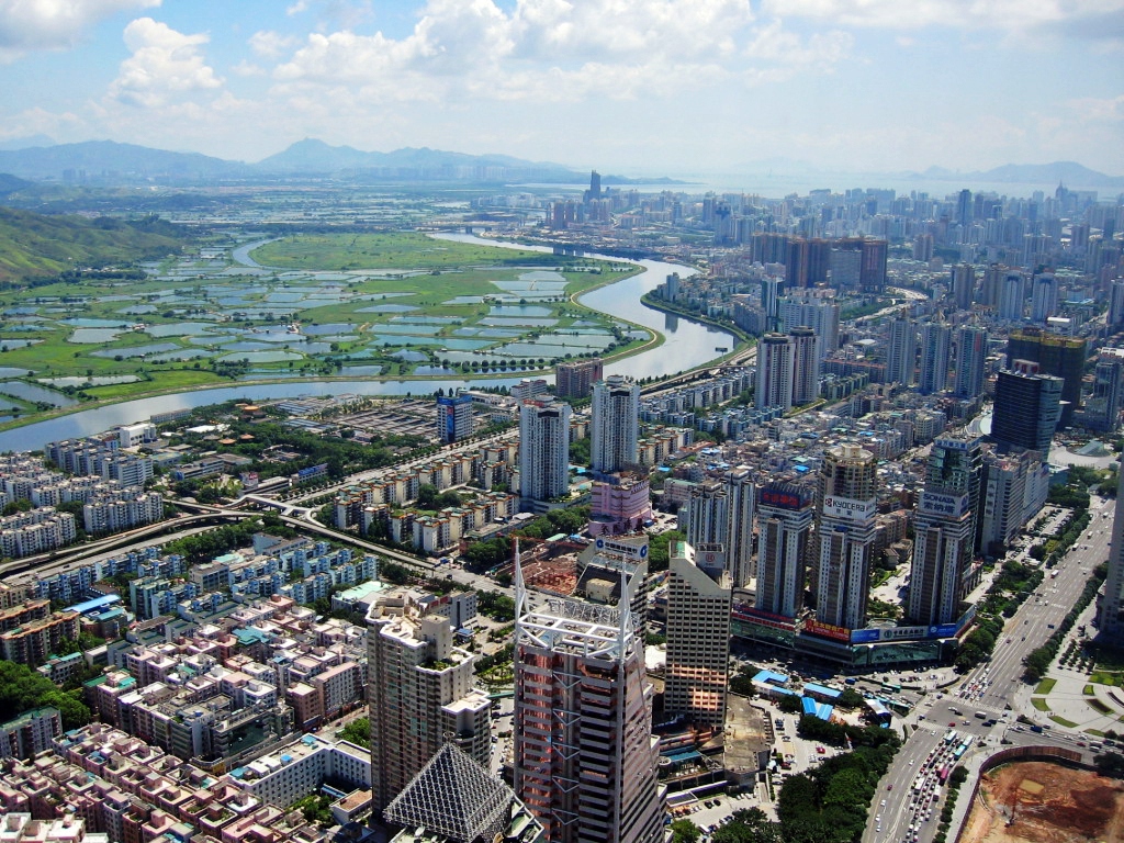 <p>Cityscape in Shenzhen, southern China&nbsp;(Image by&nbsp;SSDPenguin)</p>