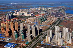 <p>There are more than 200 eco-city projects in China today, such as this one in the city of Tianjin in northern China (Image: Alamy)</p>
