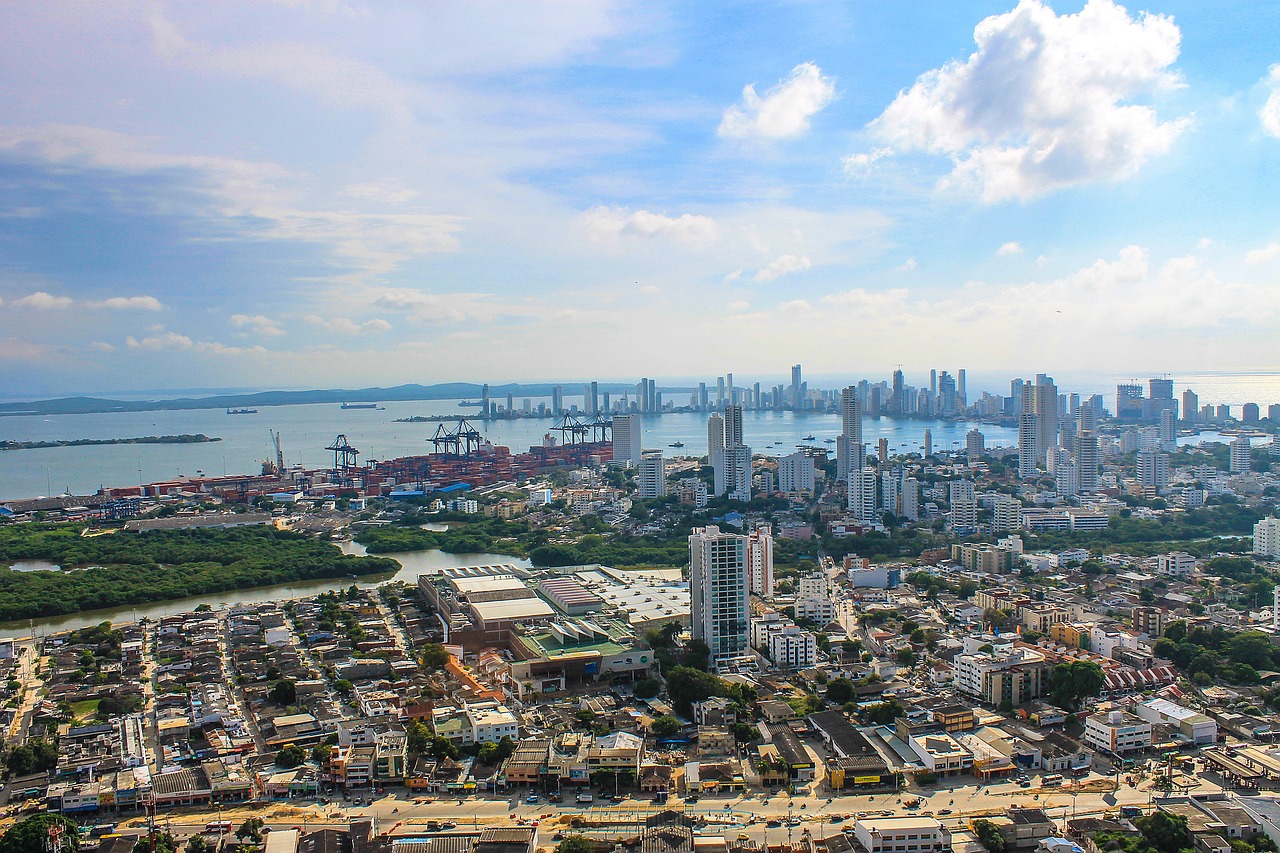 <p>The port city of Cartagena, Colombia, host city for the International Congress for Conservation Biology 2017 (Image: Graphicalbrain)</p>