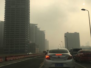 Smog in Chengdu