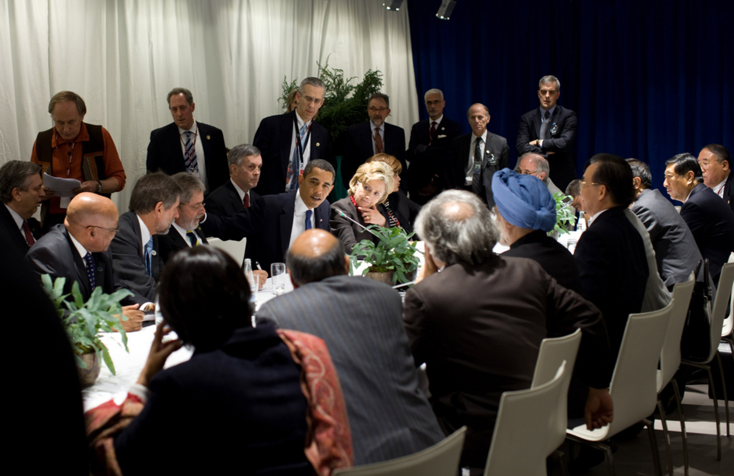 <p>US President Barack Obama personally negotiated terms for verification of countries&#8217; emissions reductions in Copenhagen in 2009. (Image by The White House)</p>