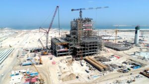 construction site of the China-funded Hassyan Clean Coal project in Dubai,