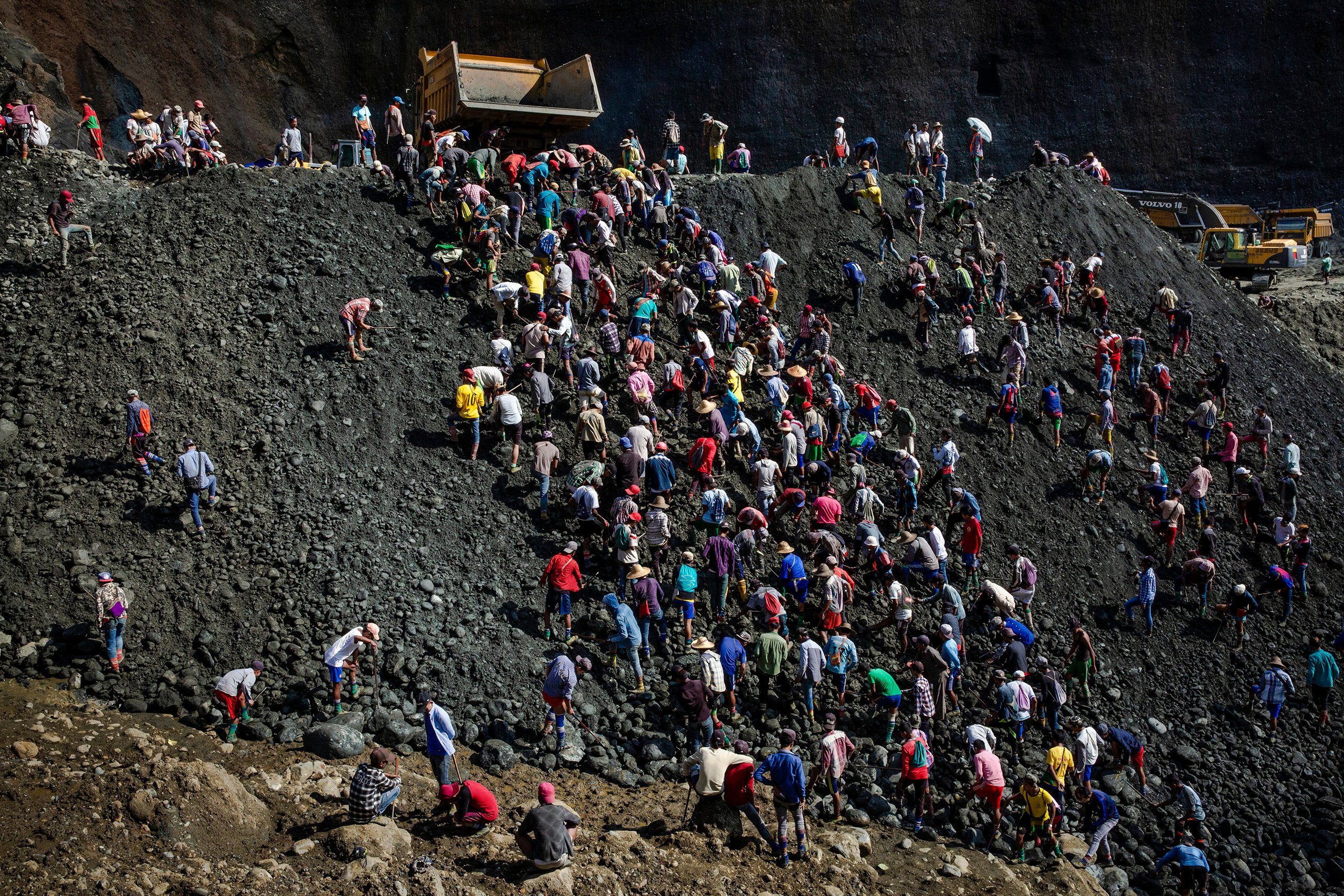 Myanmar’s jade mining industry has so far failed to benefit either local people or the economy in general