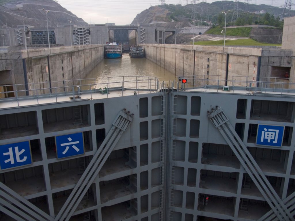 Canal Lock at Three Gorges Dam