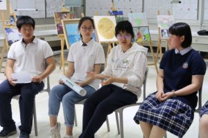 <p>Wu Guanzhuo, a 17-year-old Chinese environmental campaigner, attends a discussion as a guest speaker at the environmental protection club of a high school in Shenyang, Liaoning province. (Image: Sylvia Buchholz / Alamy)</p>