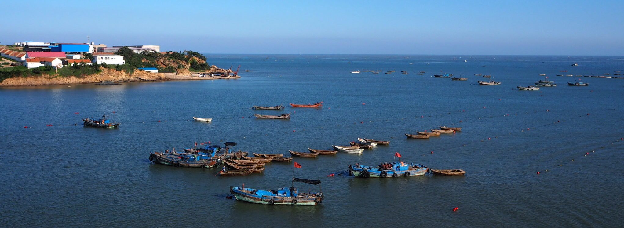 <p>The Ailun Bay marine ranching area in Shandong province, China (Image: Kang Ning)</p>