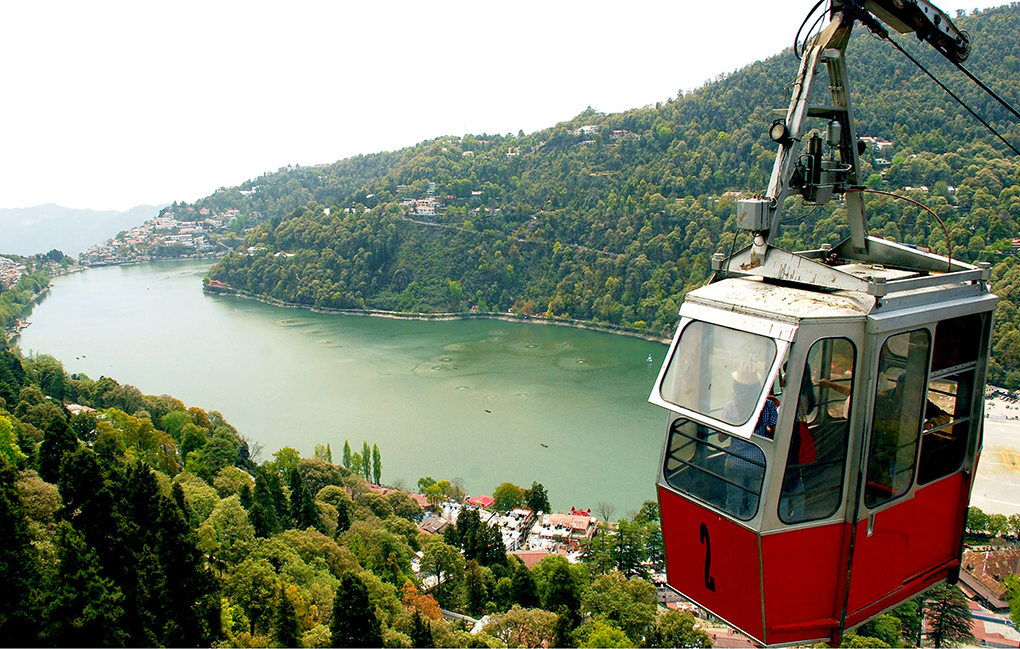 existing ropeway at Sher Ka Danda in Naini Tal