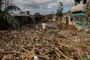 <p>Typhoon Vamco left devastation in its wake when it hit the Philippines in November last year.  The increasing intensity and frequency of storms like Vamco is just one of the impacts of climate change already affecting people around the world. (Image © Basilio H. Sepe / Greenpeace)</p>