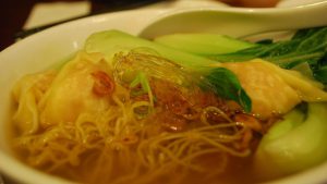 <p>Shark-fin is often added to soups, seen here as a clear, noodle-like substance (Image: <a href="http://www.flickr.com/photos/avlxyz/4426789312/">Alpha</a>)</p>