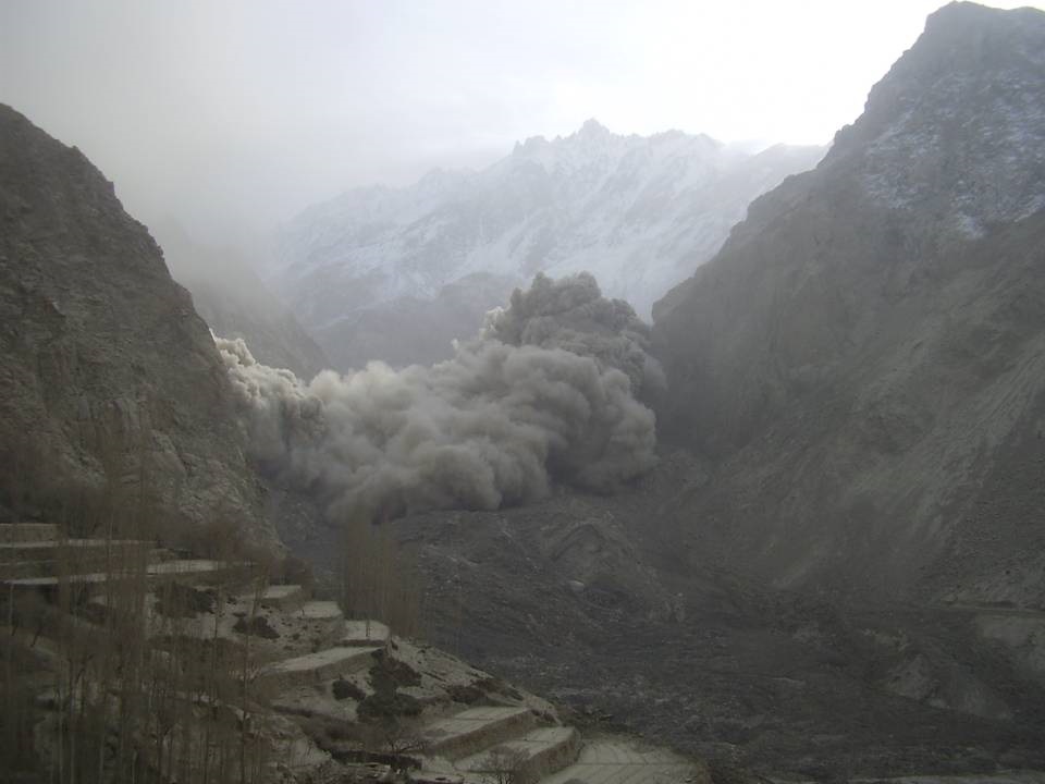 Disasters, such as the one that hit Attabad, can be devastating [image courtesy: AKAH-P]